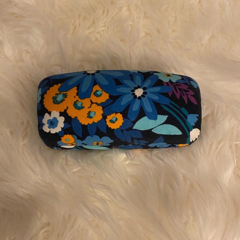 Vera Bradley Hard Sunglasses Case Midnight Blues